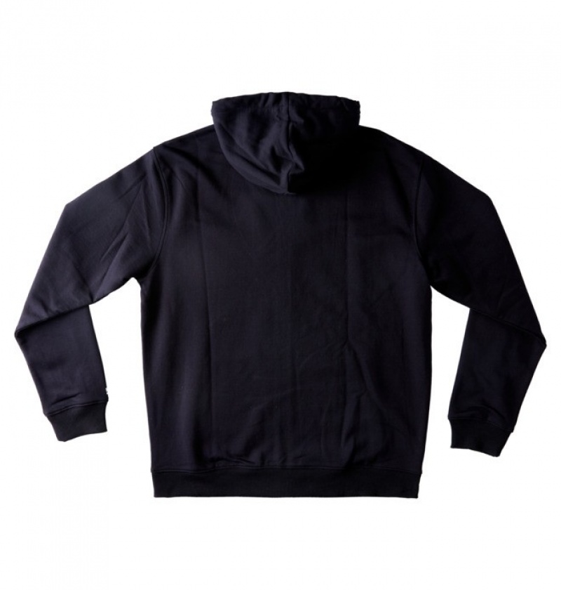 Hombre Sudaderas DC Shoes Riot 2 Zip-Up Negras | IWP-203691