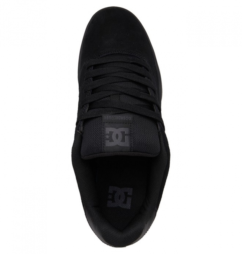 Hombre Tenis DC Shoes Central Negras Negras | UOE-420971