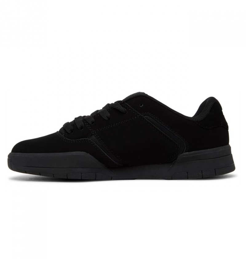 Hombre Tenis DC Shoes Central Negras Negras | KLN-431506