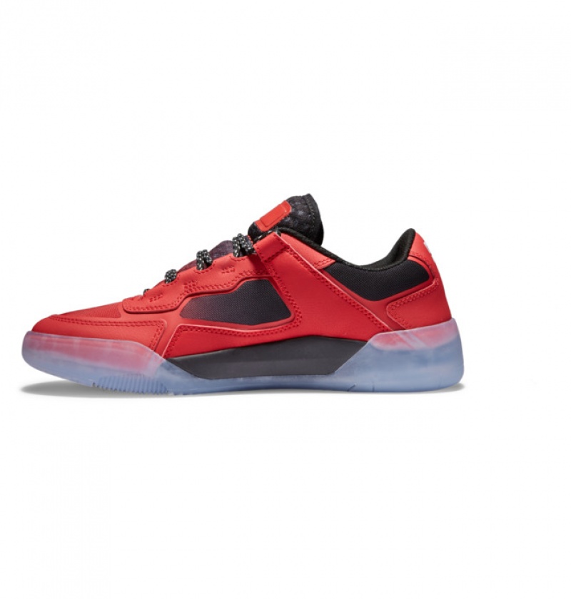 Hombre Tenis DC Shoes DC Metric Rojas Rojas | GKE-876412