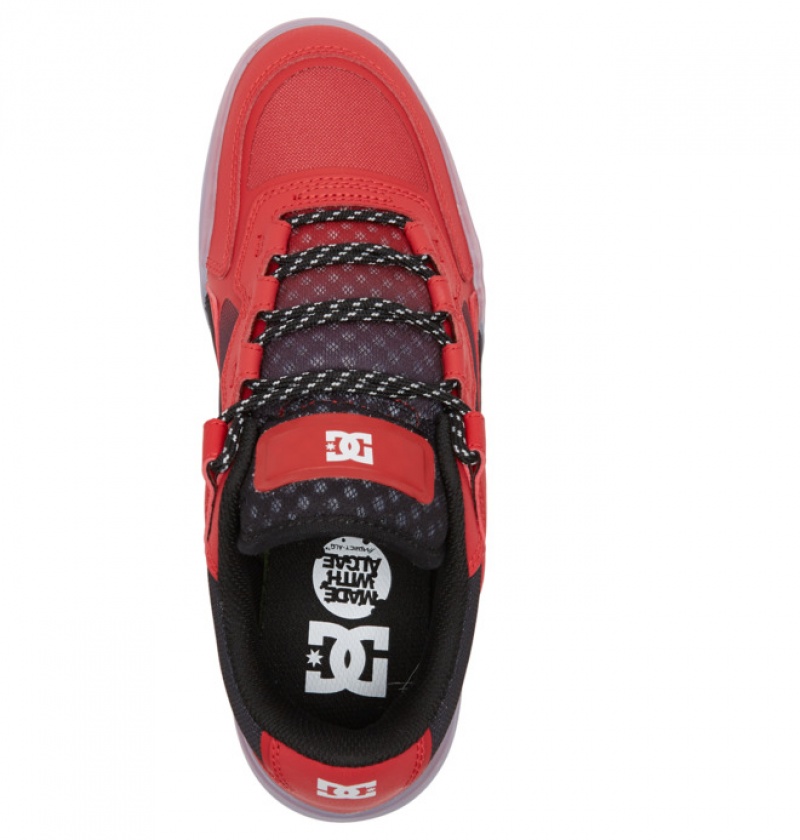 Hombre Tenis DC Shoes DC Metric Rojas Rojas | GKE-876412