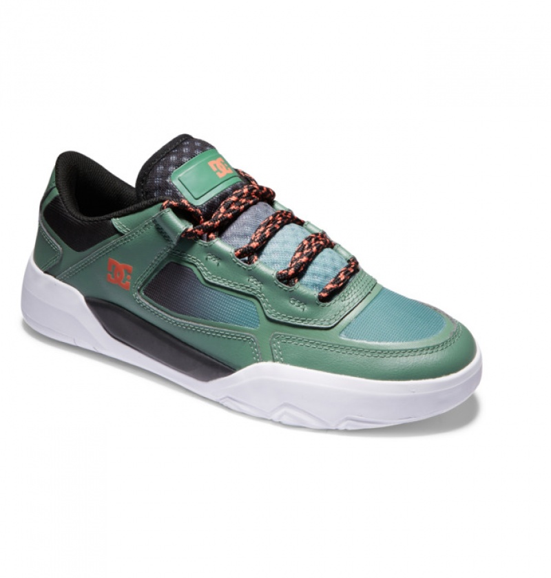 Hombre Tenis DC Shoes DC Metric Verde Oliva Negras | OVL-183659