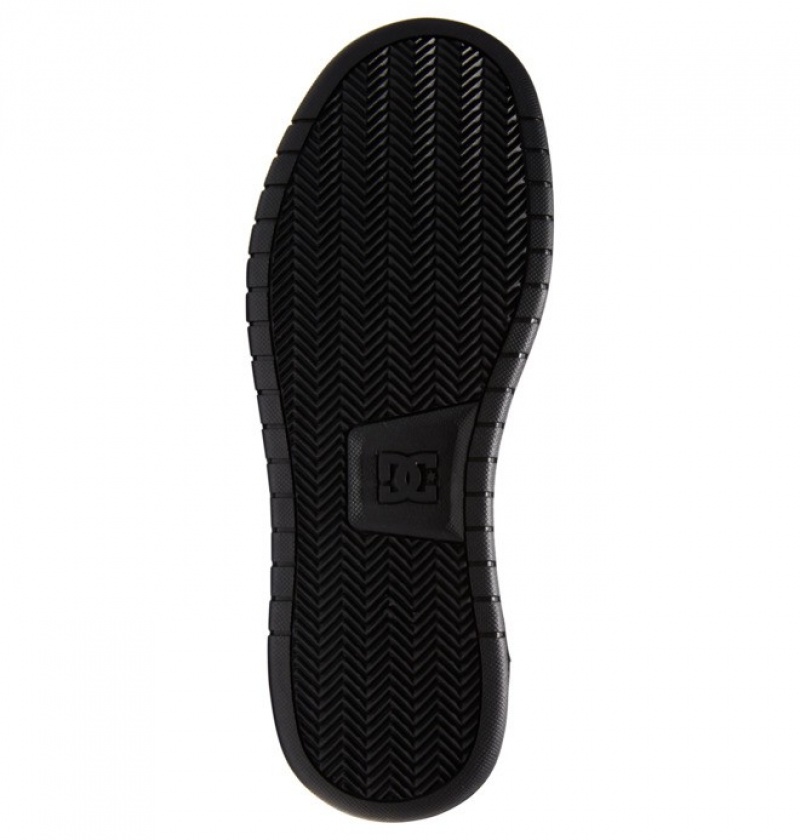 Hombre Tenis DC Shoes Gaveler Blancas Negras | DUV-683247