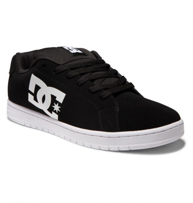 Hombre Tenis DC Shoes Gaveler Negras Blancas | SYI-832069