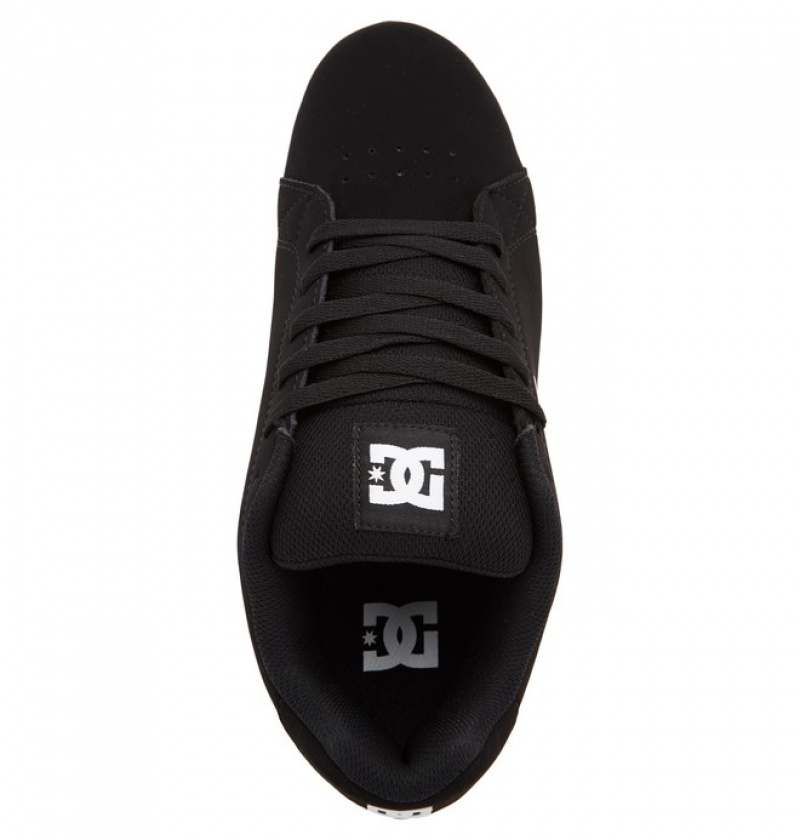 Hombre Tenis DC Shoes Gaveler Negras Blancas | SYI-832069