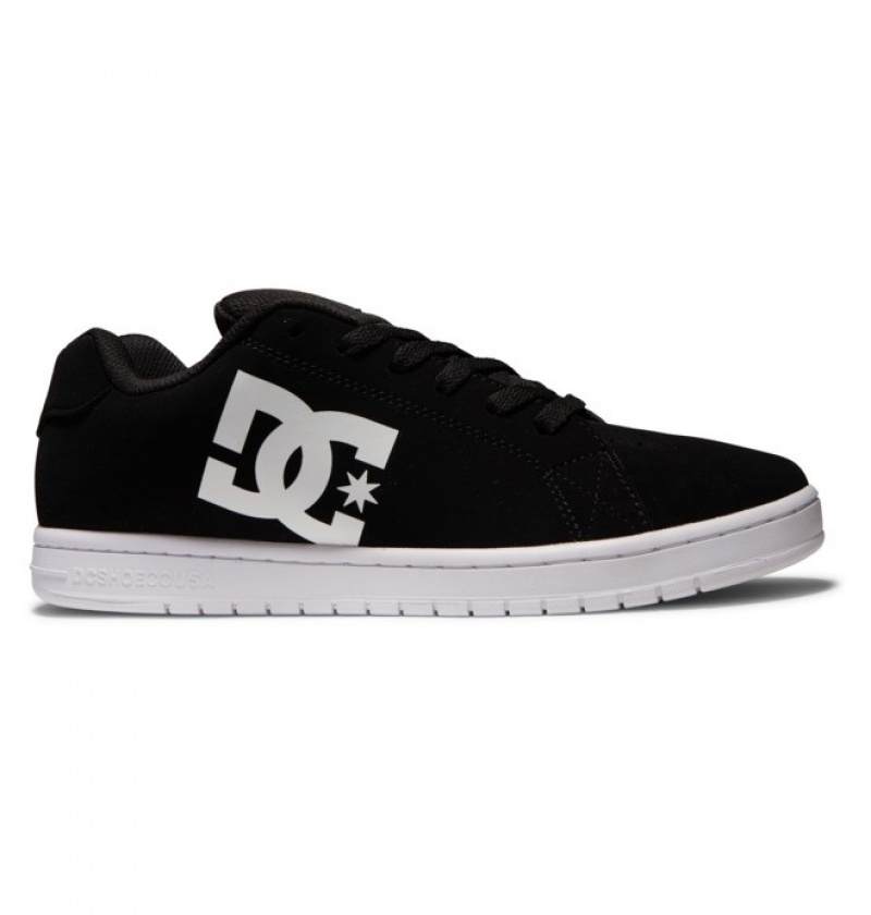 Hombre Tenis DC Shoes Gaveler Negras Blancas | SYI-832069