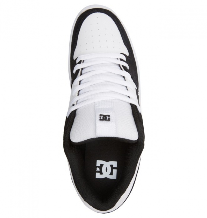 Hombre Tenis DC Shoes Lynx Zero Blancas Negras | DCT-079683