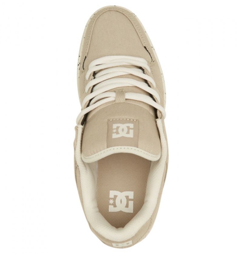 Hombre Tenis DC Shoes Manteca 4 Beige | KZM-180752