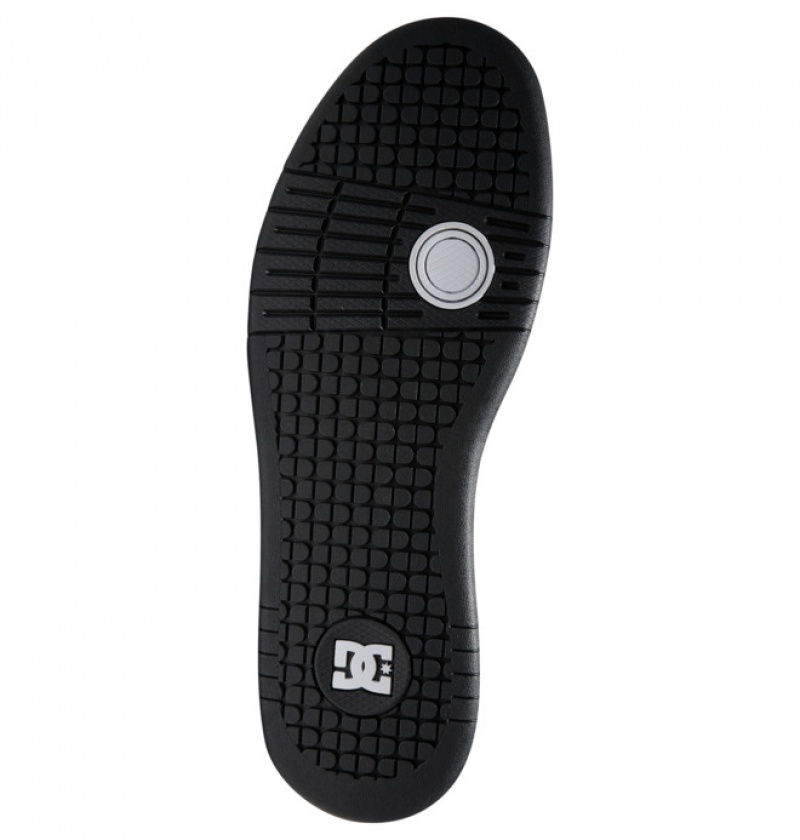 Hombre Tenis DC Shoes Manteca 4 Negras Blancas | LJC-847150