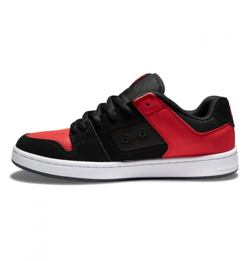 Hombre Tenis DC Shoes Manteca 4 Negras Rojas | FIG-240165