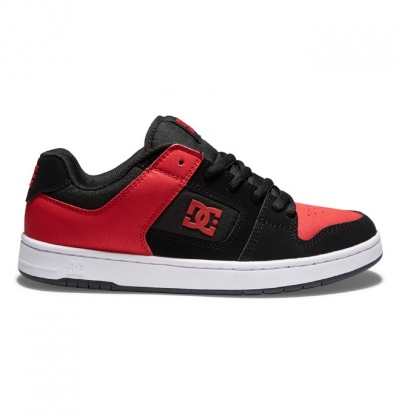 Hombre Tenis DC Shoes Manteca 4 Negras Rojas | FIG-240165