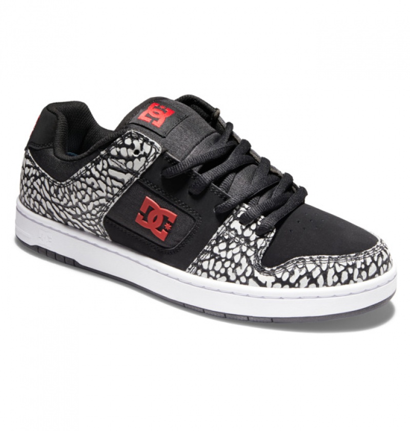 Hombre Tenis DC Shoes Manteca 4 SE Negras Rojas | VMW-345687