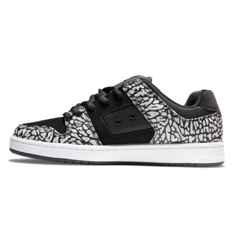 Hombre Tenis DC Shoes Manteca 4 SE Negras Rojas | VMW-345687