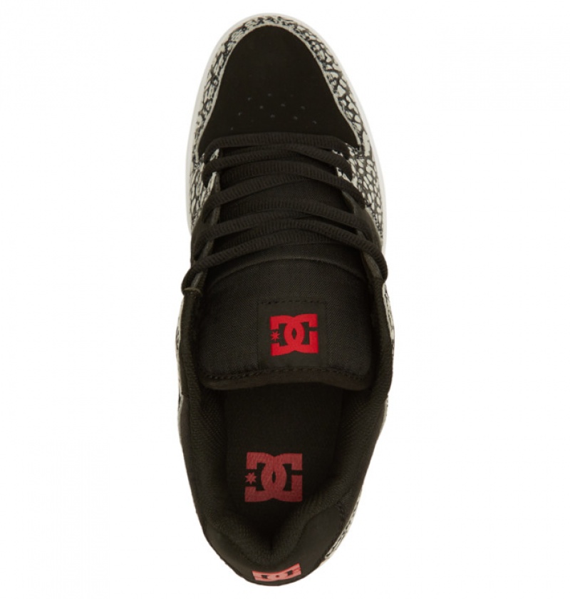 Hombre Tenis DC Shoes Manteca 4 SE Negras Rojas | VMW-345687