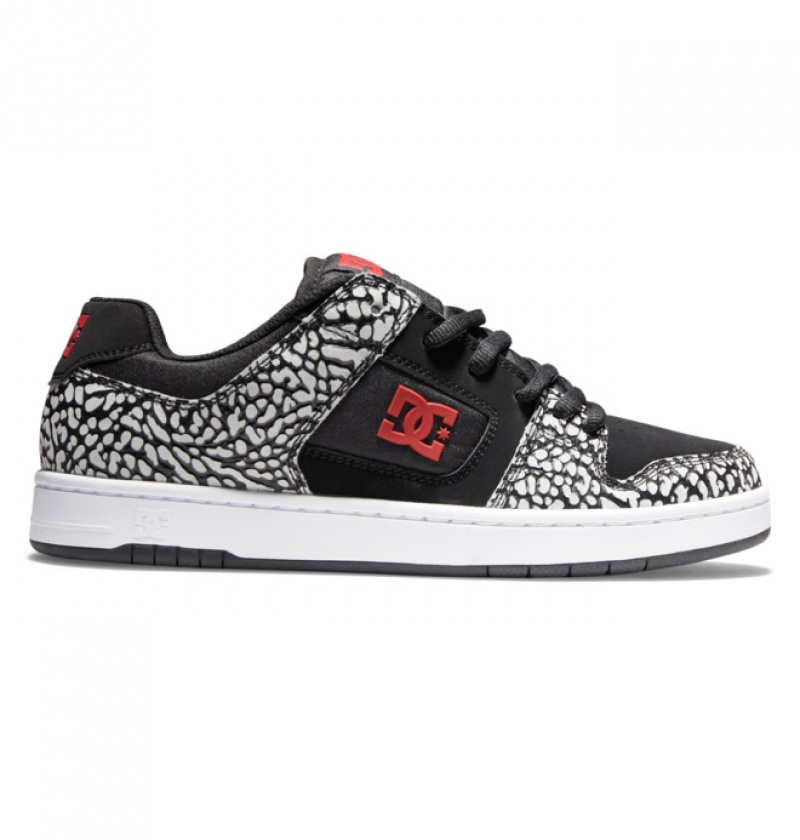 Hombre Tenis DC Shoes Manteca 4 SE Negras Rojas | VMW-345687