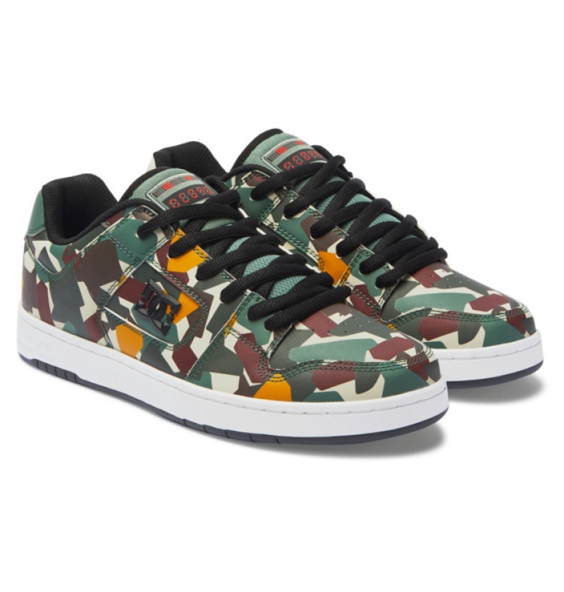 Hombre Tenis DC Shoes Manteca 4 Skate Camuflaje | YFU-743951