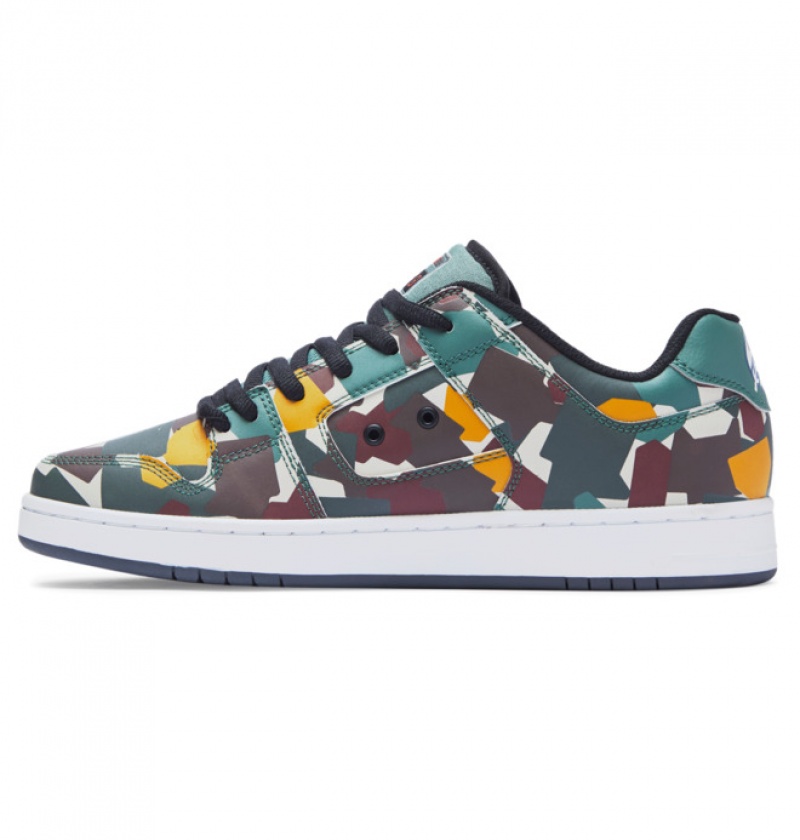 Hombre Tenis DC Shoes Manteca 4 Skate Camuflaje | YFU-743951