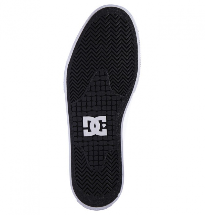 Hombre Tenis DC Shoes Manual Negras Blancas | HUB-843072