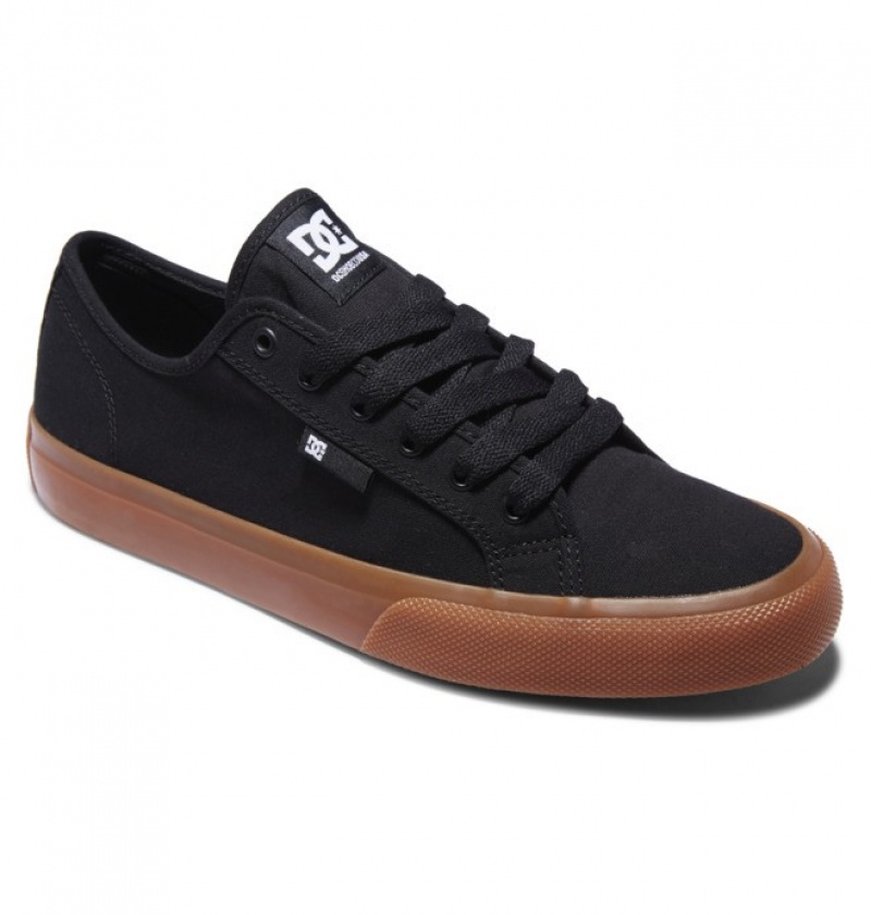 Hombre Tenis DC Shoes Manual Negras | CVG-915632