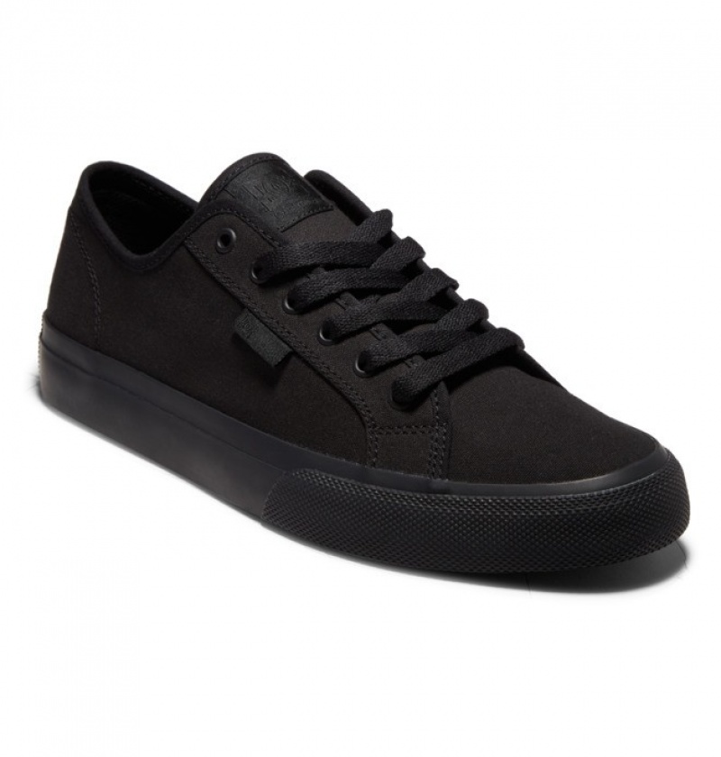 Hombre Tenis DC Shoes Manual Negras | NZA-073419