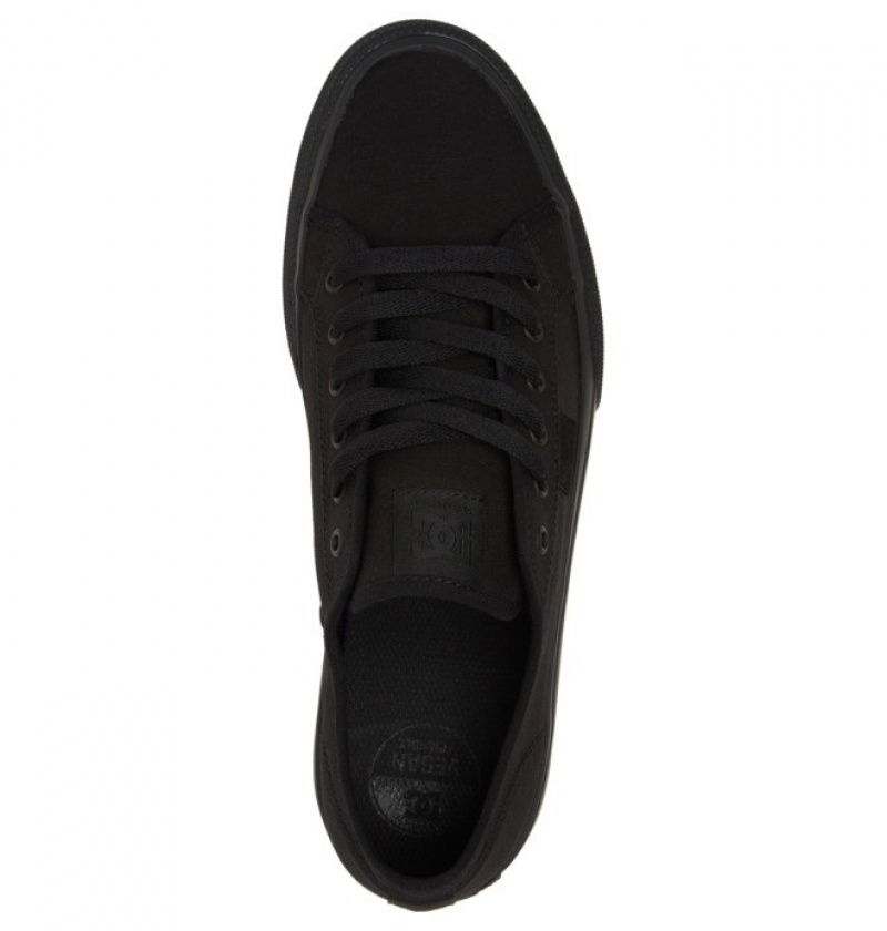 Hombre Tenis DC Shoes Manual Negras | NZA-073419