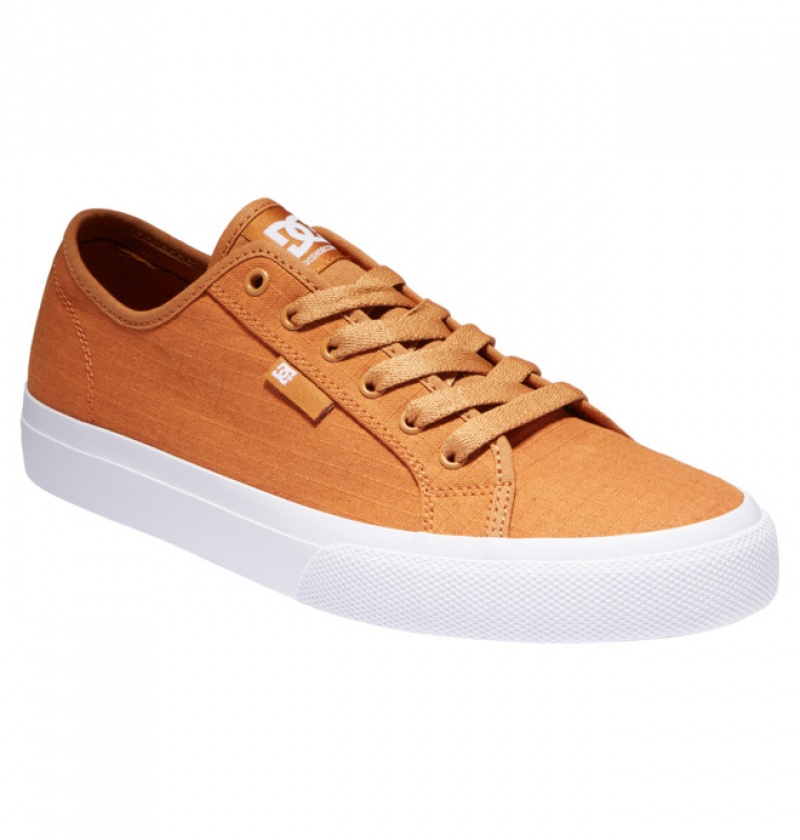 Hombre Tenis DC Shoes Manual SE Platene Marrones | VGI-945370