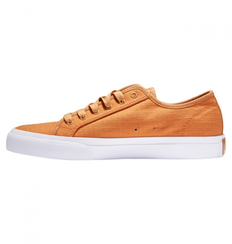 Hombre Tenis DC Shoes Manual SE Platene Marrones | VGI-945370