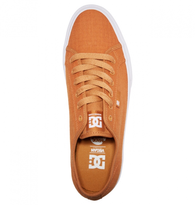 Hombre Tenis DC Shoes Manual SE Platene Marrones | VGI-945370