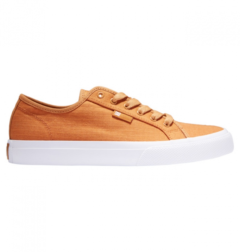 Hombre Tenis DC Shoes Manual SE Platene Marrones | VGI-945370