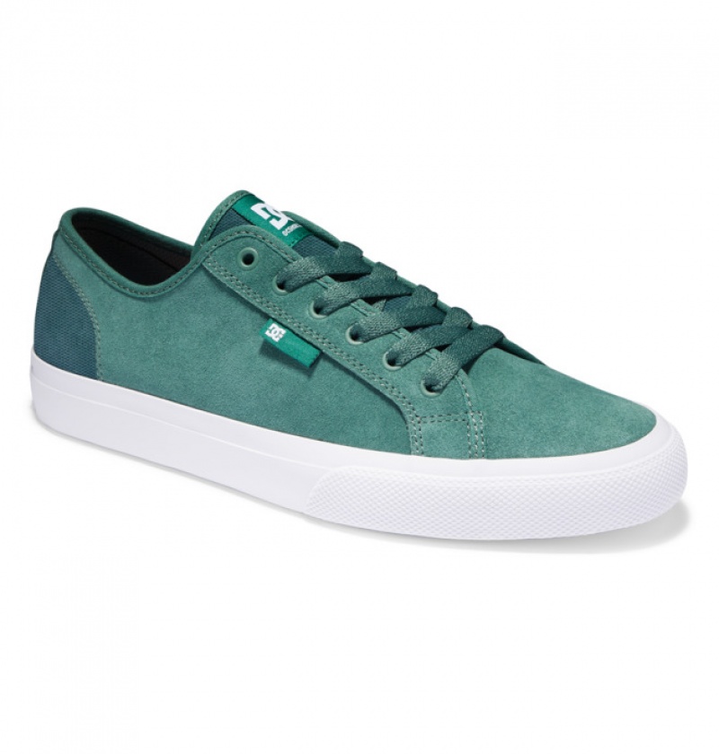 Hombre Tenis DC Shoes Manual Verde | HNZ-826401