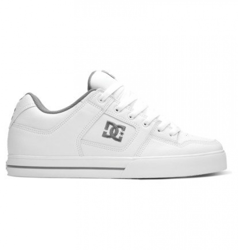 Hombre Tenis DC Shoes Pure Blancas Blancas | JMS-908346