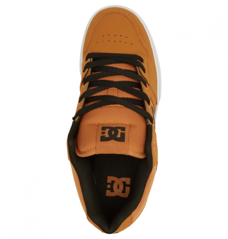 Hombre Tenis DC Shoes Pure MID Mid-Top Marrones Negras | ZMU-370968