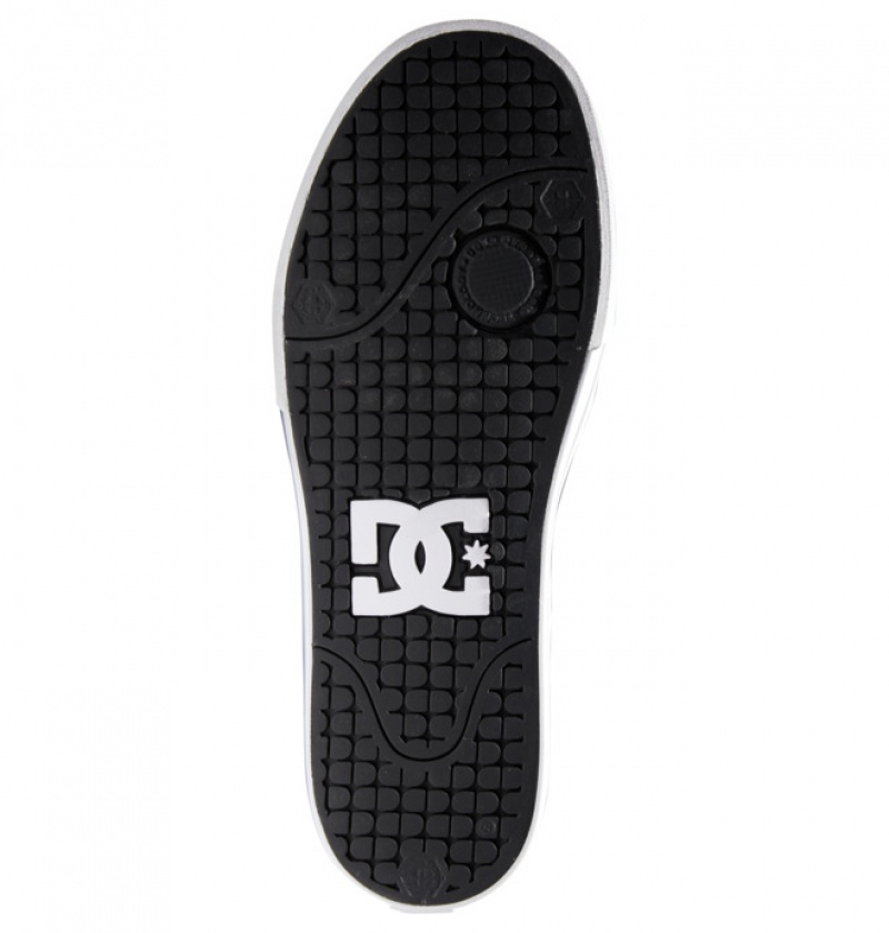 Hombre Tenis DC Shoes Pure MID Mid-Top Negras Gris Rojas | LQN-378091