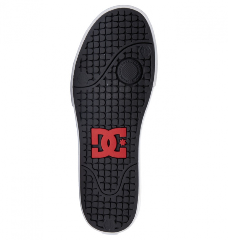 Hombre Tenis DC Shoes Pure Negras Blancas Gris | WOK-791605