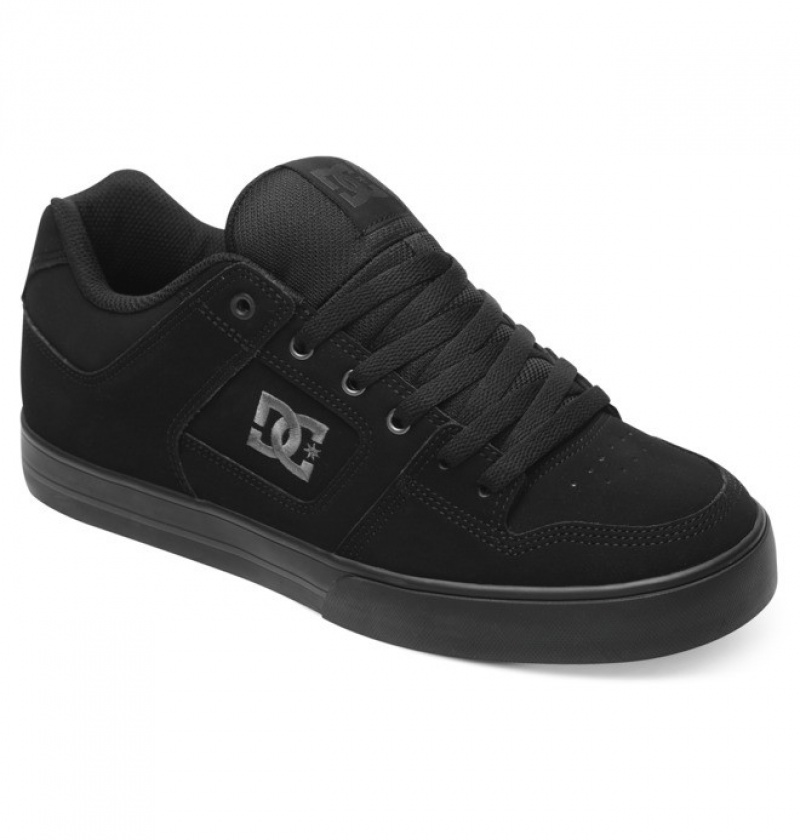 Hombre Tenis DC Shoes Pure Negras Negras | BRG-802193