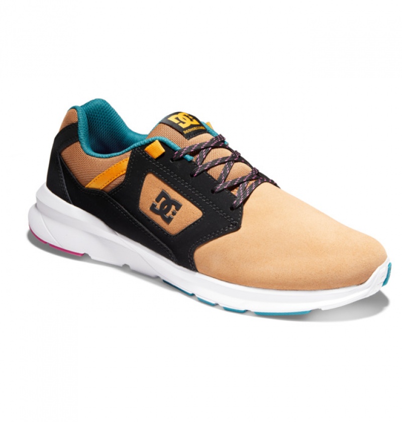 Hombre Tenis DC Shoes Skyline Lehké Marrones Negras Blancas | FZC-648397