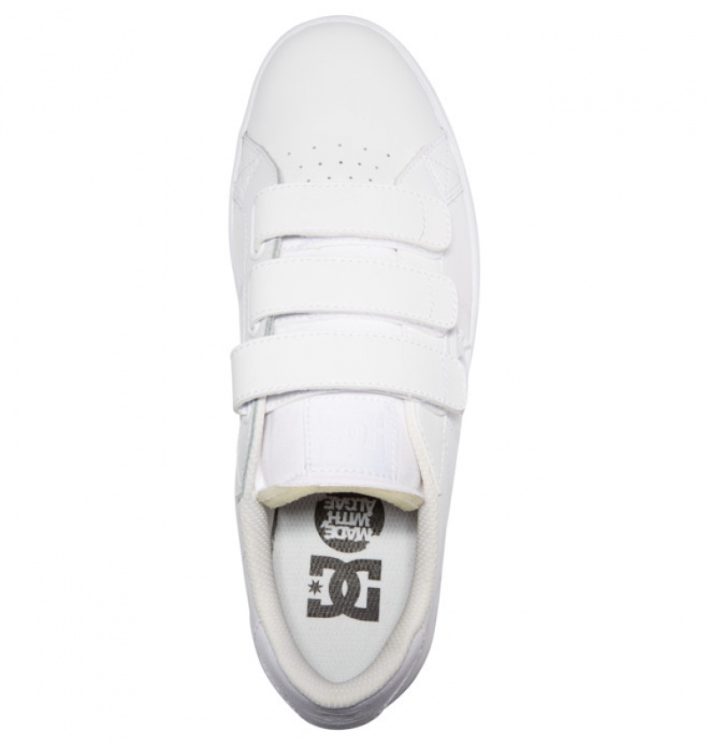 Hombre Tenis DC Shoes Striker Blancas Blancas | OEA-264973