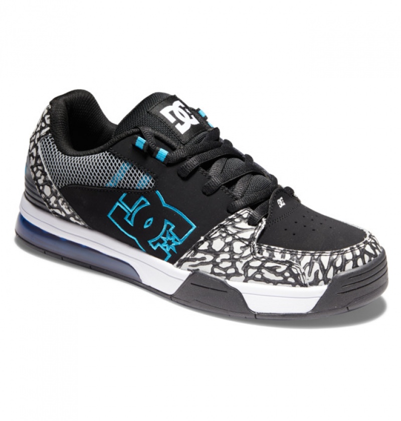 Hombre Tenis DC Shoes Versatile Gris Negras Azules | ORC-372896