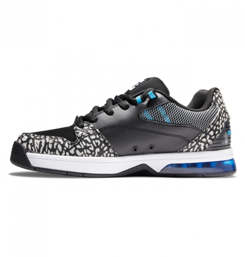 Hombre Tenis DC Shoes Versatile Gris Negras Azules | ORC-372896