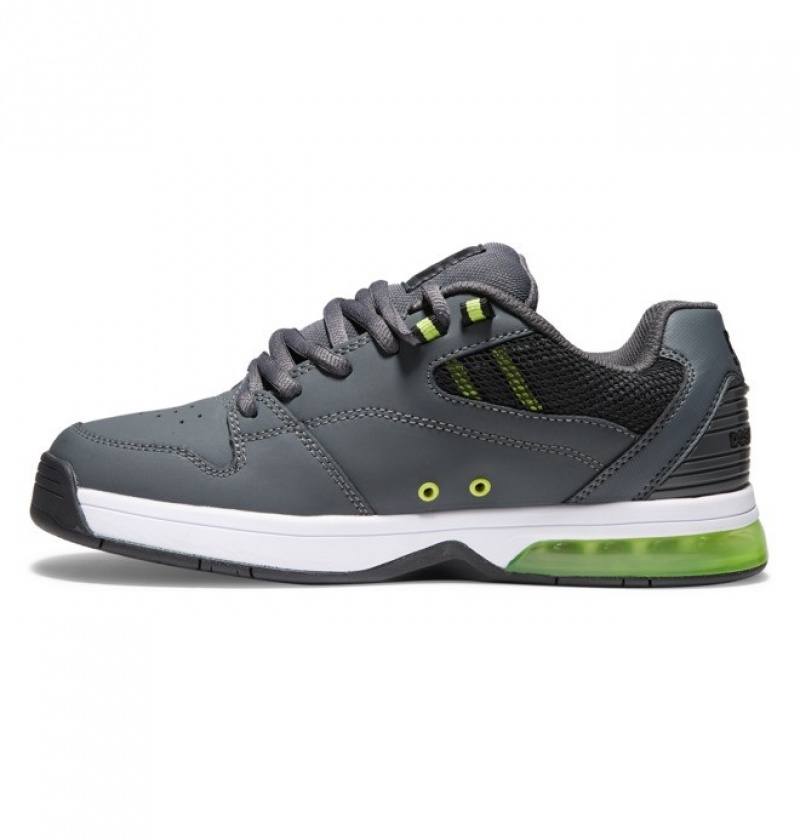 Hombre Tenis DC Shoes Versatile Gris Negras Gris | DLF-912560