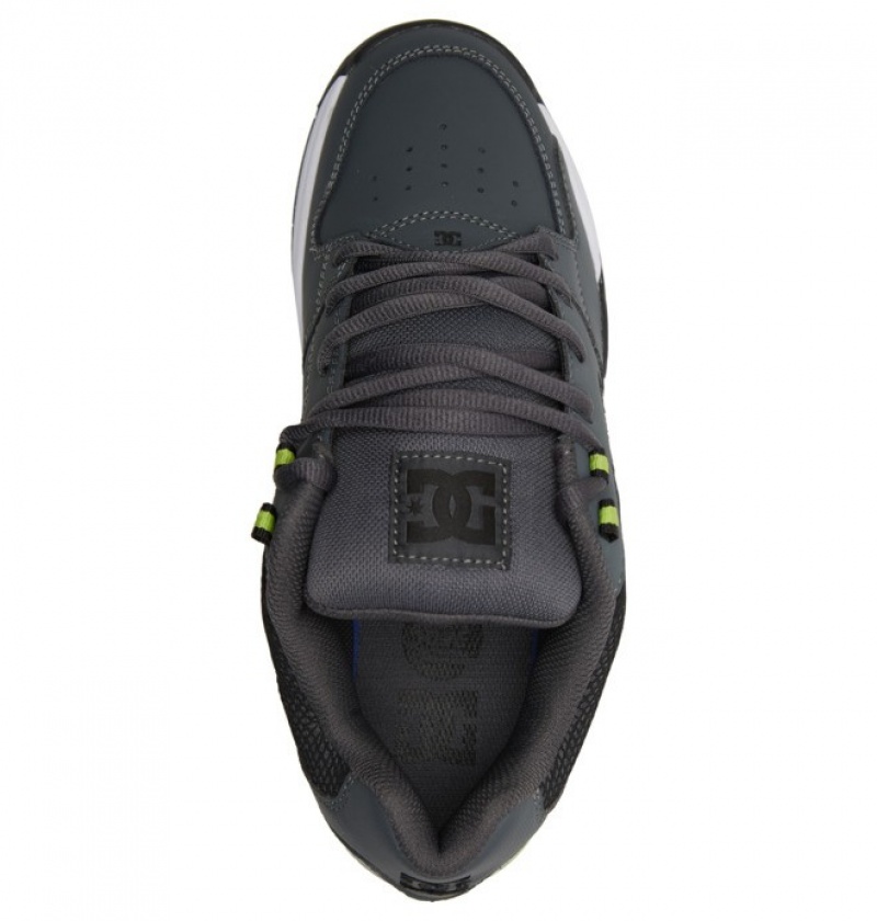 Hombre Tenis DC Shoes Versatile Gris Negras Gris | DLF-912560