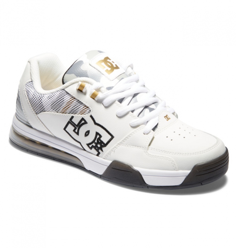 Hombre Tenis DC Shoes Versatile KB Blancas Camuflaje | VQI-634890