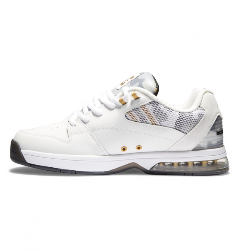 Hombre Tenis DC Shoes Versatile KB Blancas Camuflaje | VQI-634890