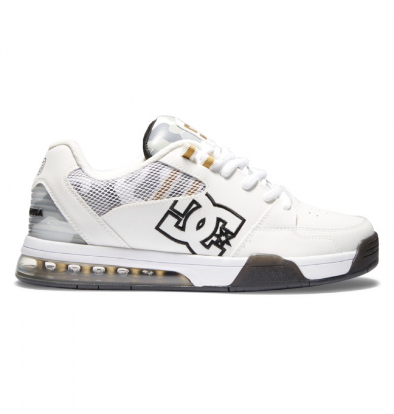 Hombre Tenis DC Shoes Versatile KB Blancas Camuflaje | VQI-634890