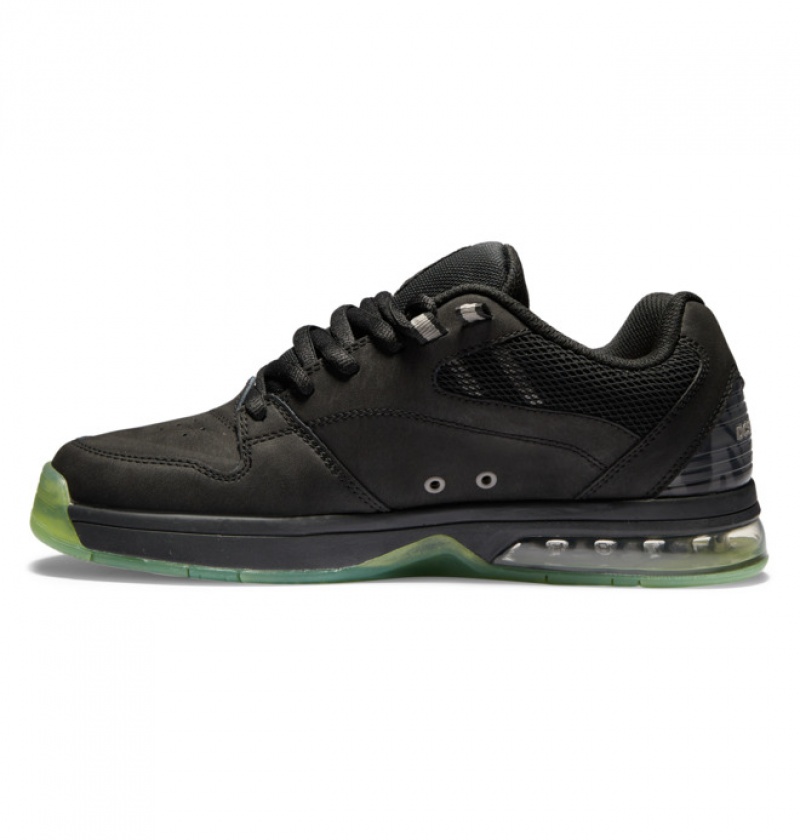 Hombre Tenis DC Shoes Versatile KB Negras Negras Verde | BYL-583247