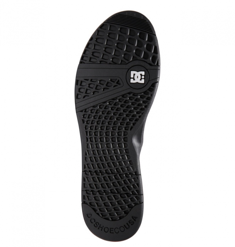 Hombre Tenis DC Shoes Versatile Negras Blancas Rojas | RQK-678245