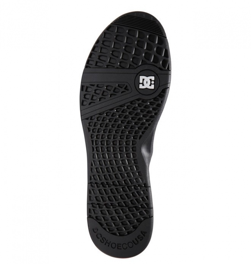 Hombre Tenis DC Shoes Versatile Negras Blancas Rojas | SOK-095724