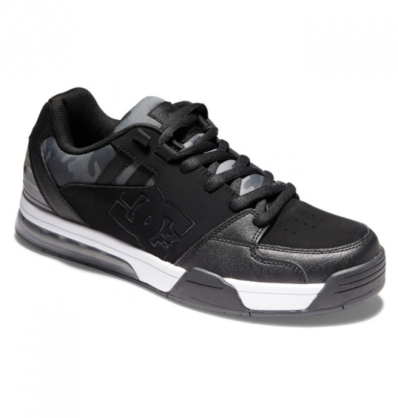 Hombre Tenis DC Shoes Versatile Negras Camuflaje | BHP-831769