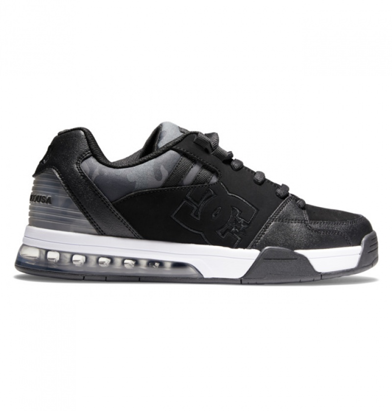 Hombre Tenis DC Shoes Versatile Negras Camuflaje | BHP-831769