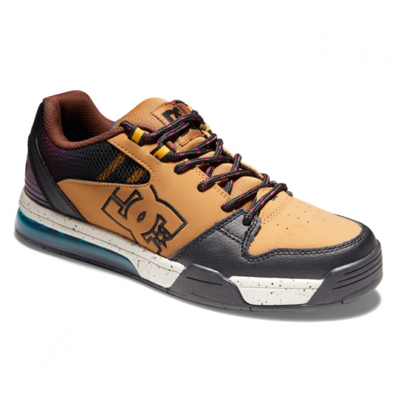 Hombre Tenis DC Shoes Versatile Negras Marrones Marrones | BLN-817935